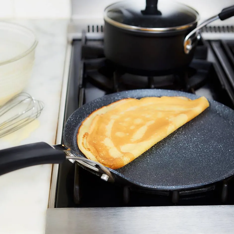 Ricardo Cuisine Poêles Et Casseroles-Crêpière en aluminium forgé antiadhésif « The Rock » de 26 cm (10,5 po) RICARDO