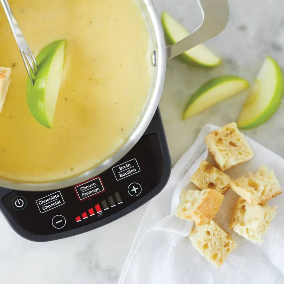 Ricardo Cuisine Accessoires À Fondue | Ensemble À Fondue-Ensemble à fondue électrique RICARDO (11 pièces)