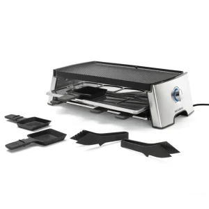 Ricardo Cuisine Moules | Vaisselle-Ensemble à raclette électrique réversible RICARDO (18 pièces)