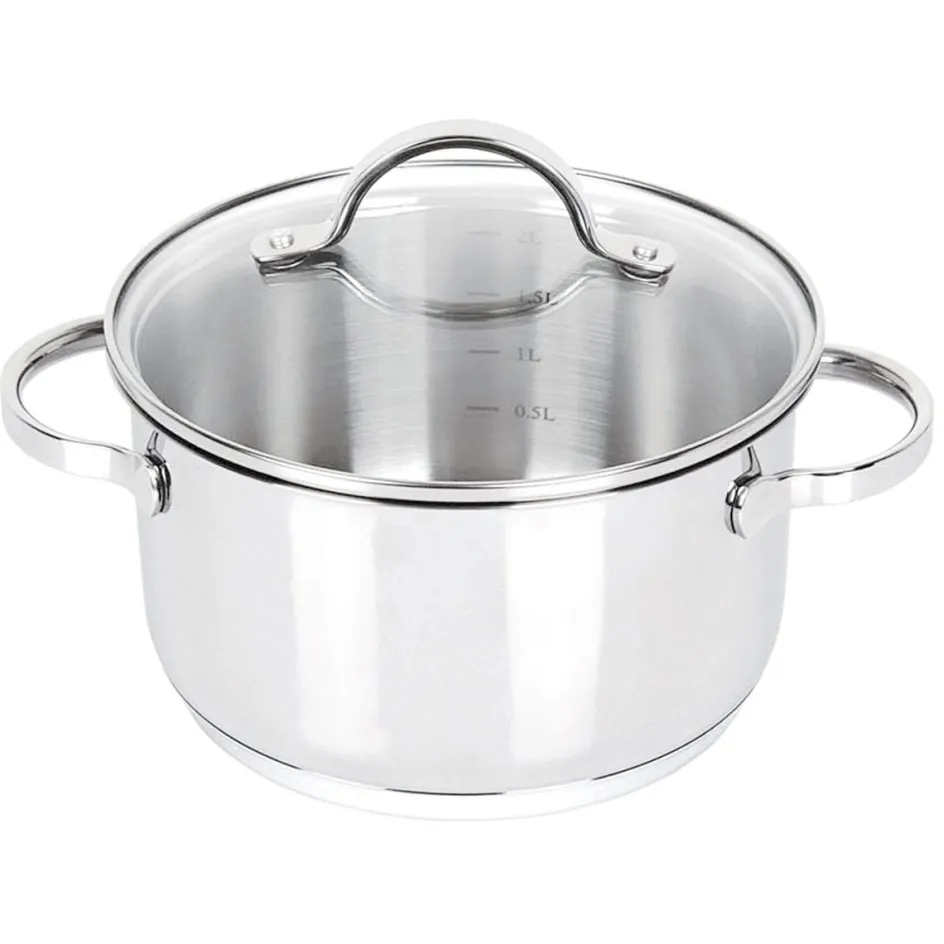 Ricardo Cuisine Poêles Et Casseroles-Faitout de 6 L avec couvercle en verre Orly / Joseph Strauss