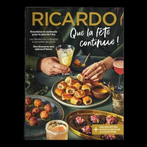 Ricardo Cuisine Livres, Magazines Et Jeu-Magazine RICARDO 2024 Vol 23 No 2 Que la fête continue