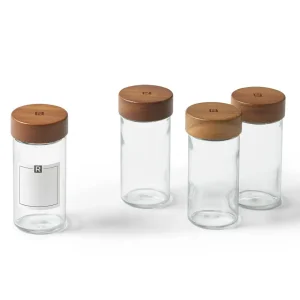 Ricardo Cuisine Lunch Et Conservation-Pots à épices, ensemble de 4 RICARDO